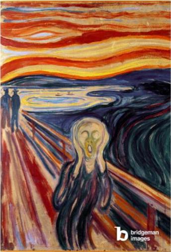 Der Schrei, Gemälde von Edvard Munch