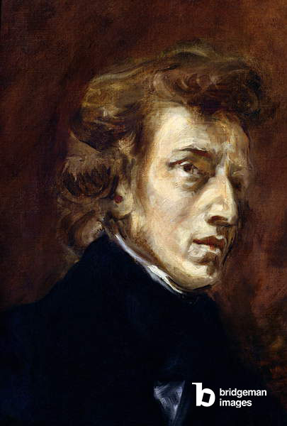 Porträt von Frederic Chopin