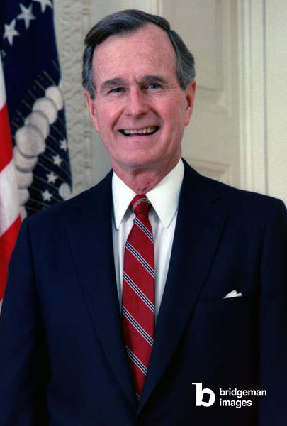 Porträt von George H. W. Bush