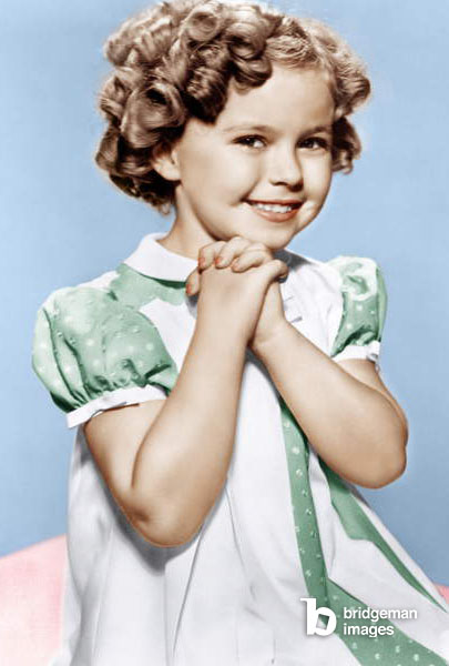 Porträt von Shirley Temple als Kind, 1936