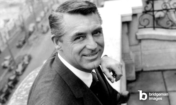 Porträt des amerikanischen Schauspielers Cary Grant (1904-1986) in Paris 
