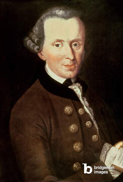 Porträt von Immanuel Kant (1724-1804), deutscher Philosoph