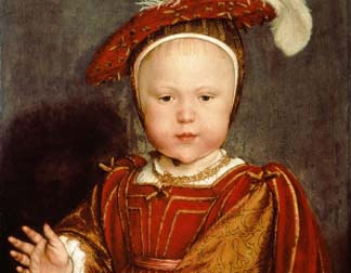 Portrait of Edward VI as a child, c.1538 Hans Holbein the Younger (1497/8-1543) / National Gallery of Art, Washington DC