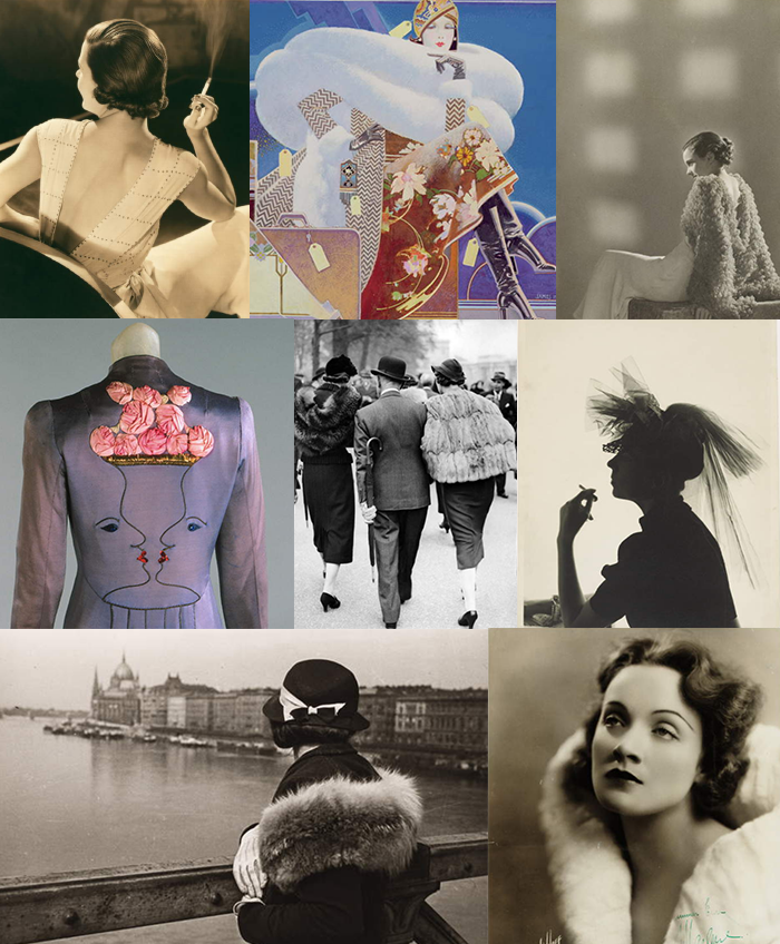 1930er Bilder und Fotografien der 1930er Mode